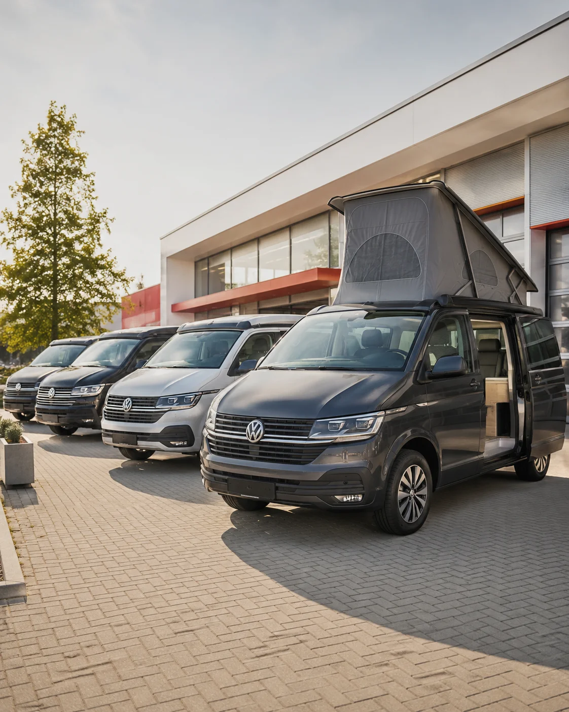 Fertig ausgebauter VW T6.1 Camper von GEYERLINER