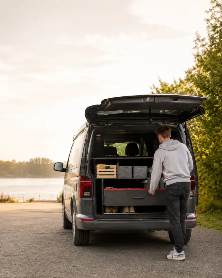 Heckschrank für VW T6/T6.1 nachrüsten – GEYERLINER Markkleeberg, deutschlandweit